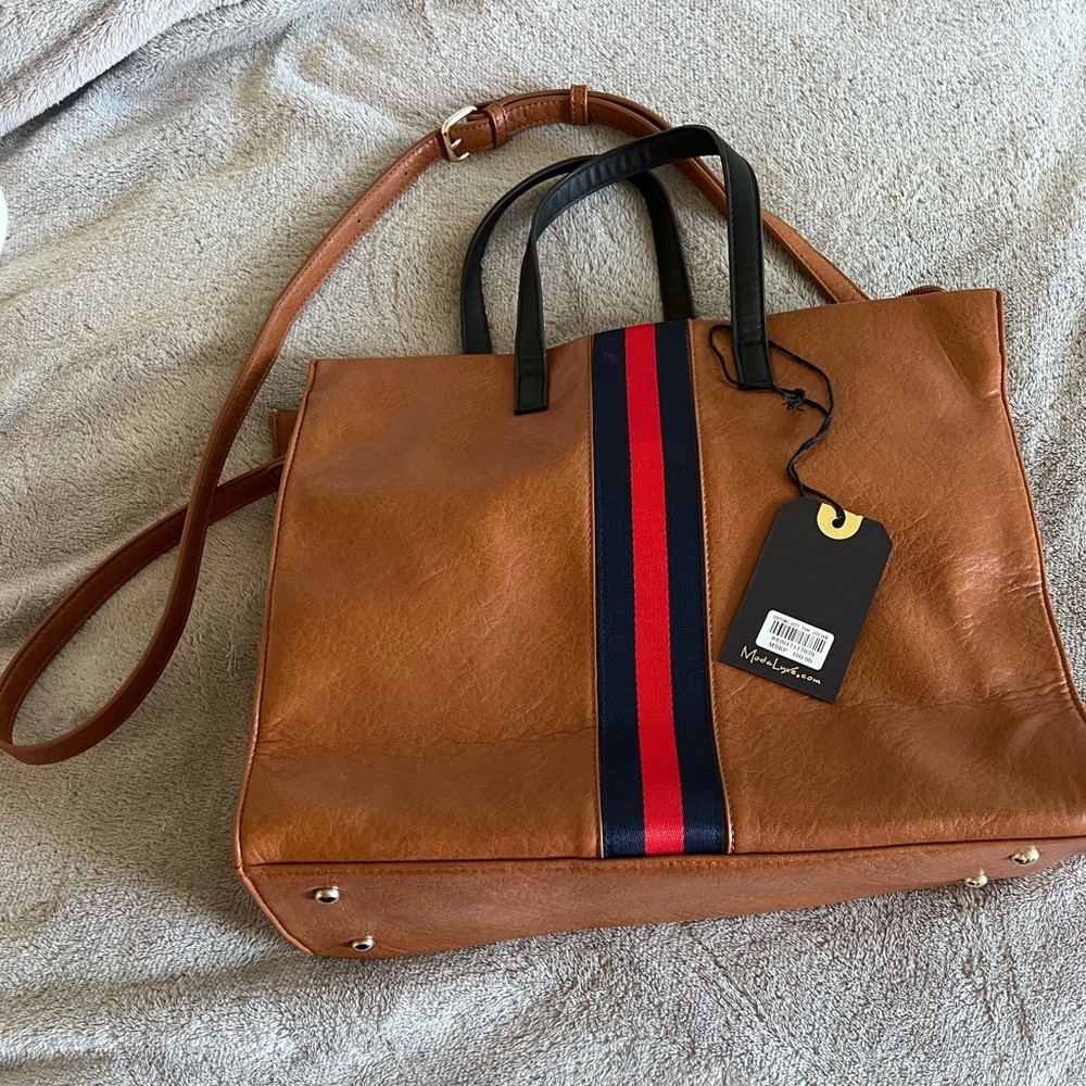 Brown purse/tote